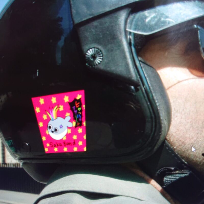 サカバンバスピスのかっこいいシール・ロックなステッカーシール