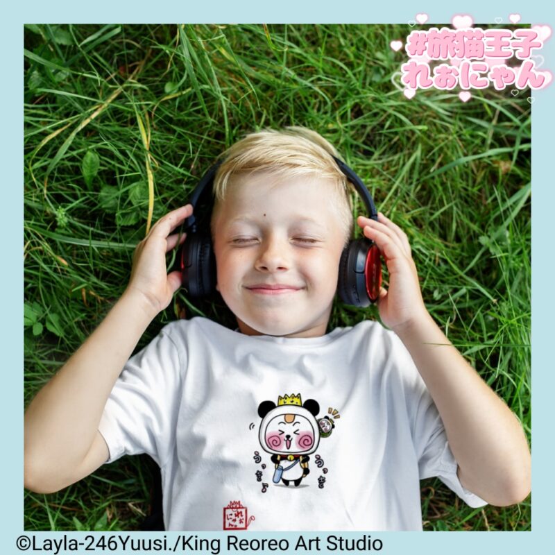 ゆるかわいいパンダTシャツ・猫パンダ・猫アパレル雑貨・猫ファッション